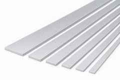 silver aluminium flat bar 30x3 mm cover strip