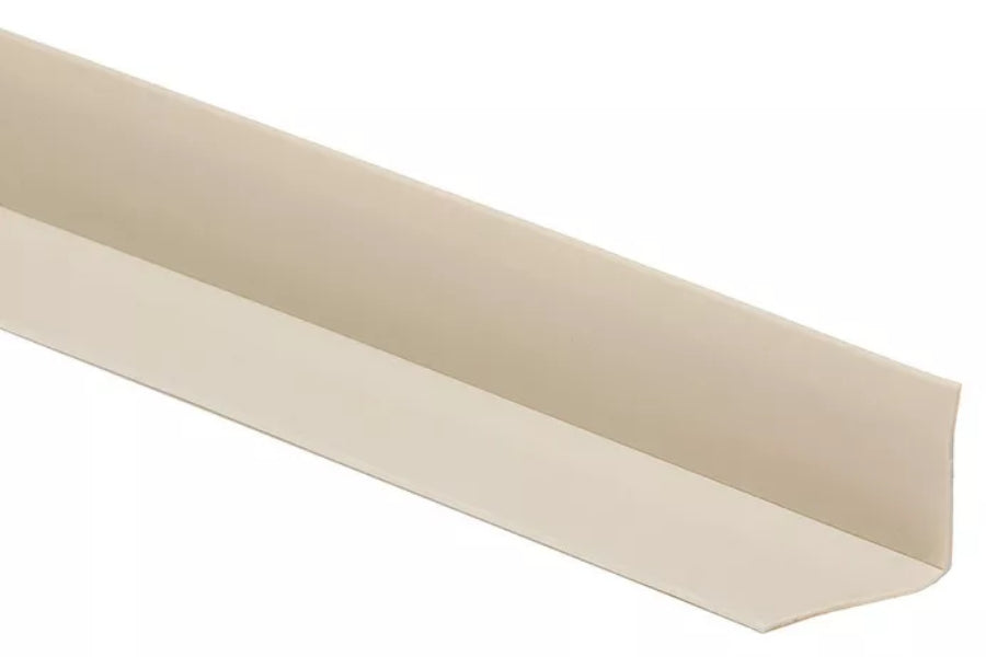 tool free PVC skirting strip 50mm height wood look