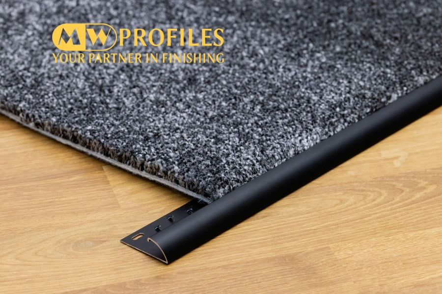 decorative aluminium carpet trim for modern home flooring