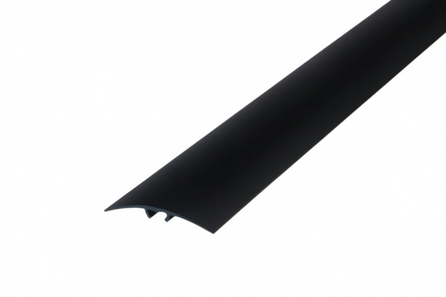 Aluminium door threshold strip 37mm – black  36.61 inch strip