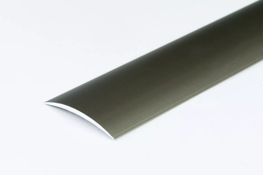 Aluminium door threshold strip 40mm champagneanodised 