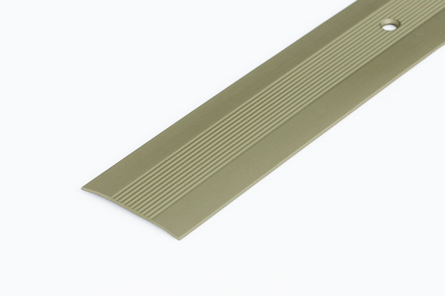 Aluminium door threshold champagne 37 mm