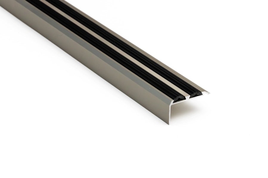 35x19 mm aluminium stair edge protection strip