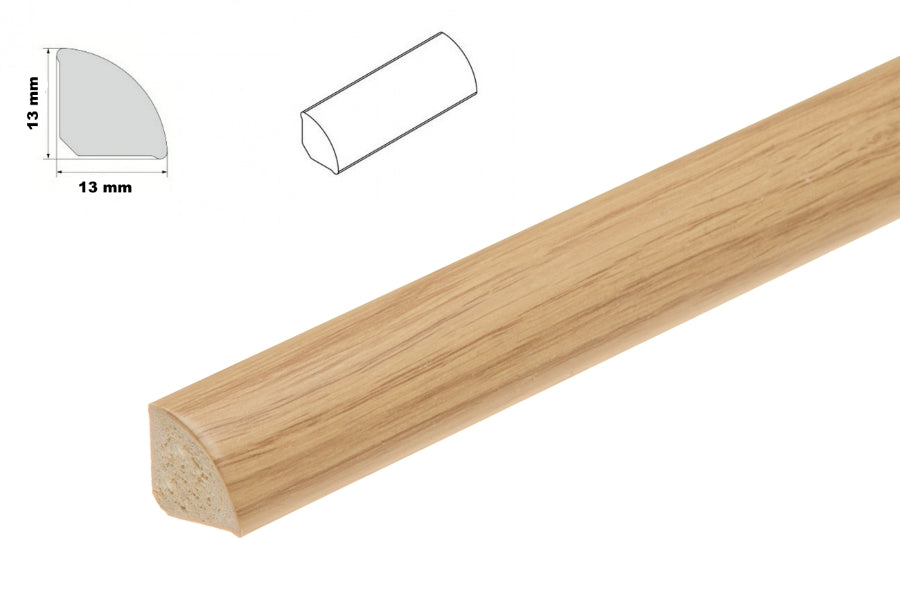 waterproof uPVC scotia trim 13mm