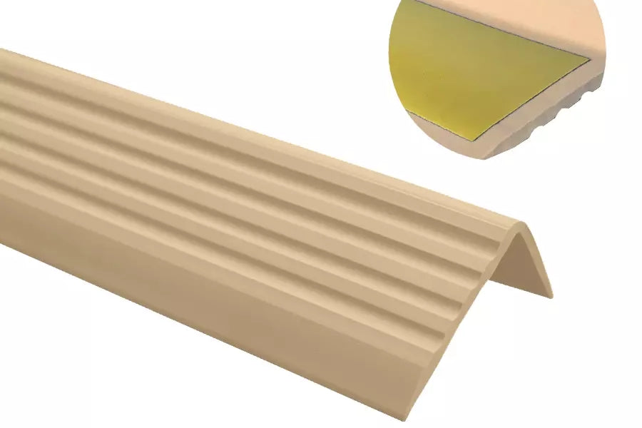 non slip PVC stair protector with adhesive back