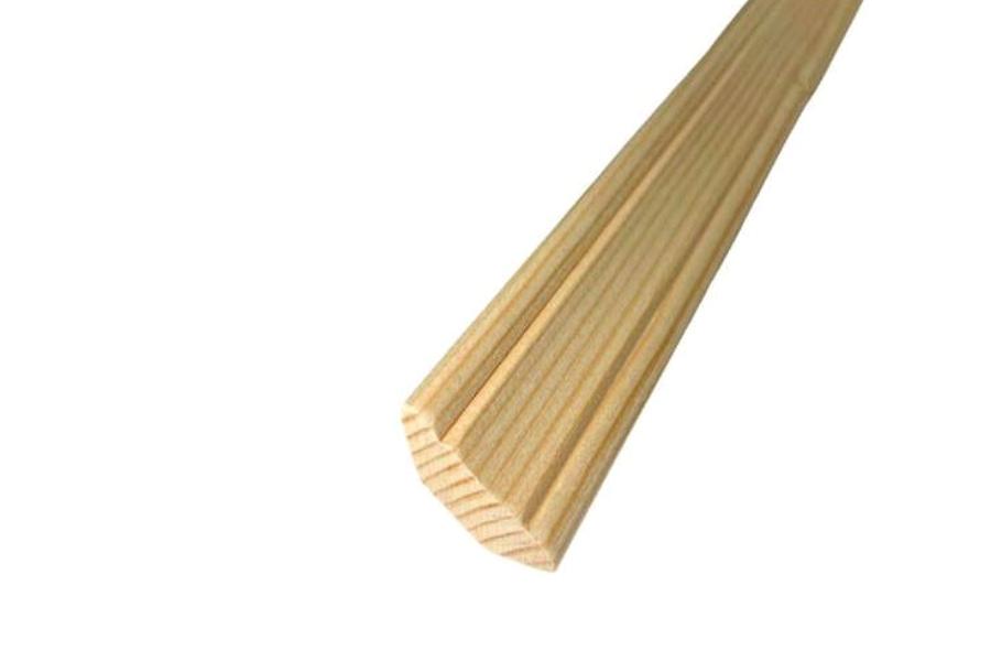 solid pine decorative scotia trim for skirting
