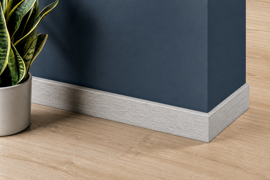 2.2m skirting reduces joins along walls