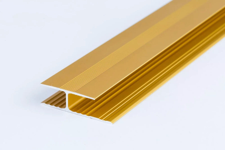 durable aluminium connection profile for flooring edges
