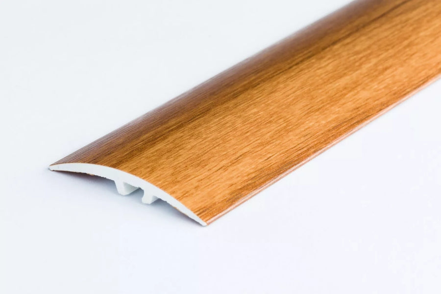 uPVC wood effect door threshold strip 30mm x 900mm gold walnut self adhesive

