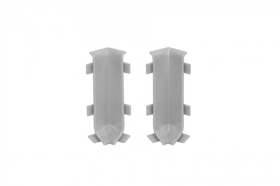 silver aluminium skirting profile for office and home flooring