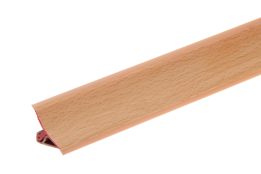 PVC countertop edging profile for neat finish