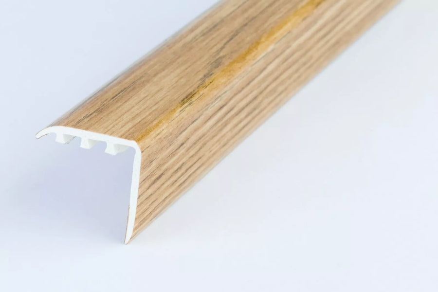 uPVC step nosing decorative wood effect design