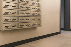 soft PVC wall floor trim 100 mm high matt finish