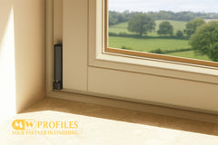 1 Metre & 2.50 Metres Length - uPVC 18 MM Quadrant Trim Moulding Decorative Flooring Window Edge Beading Worktop Strip
