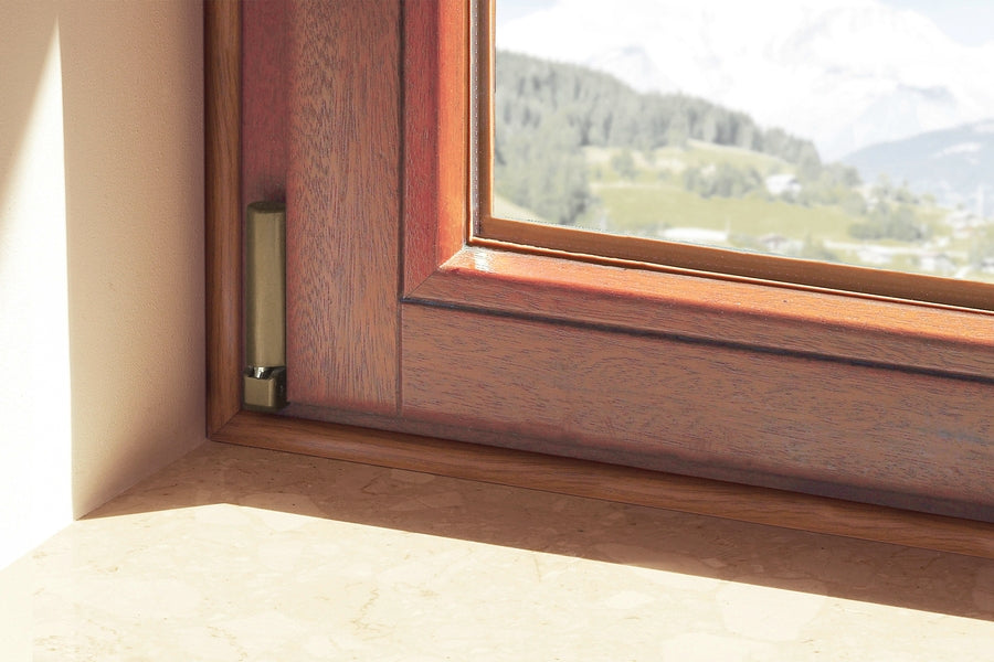 uPVC 18mm quadrant trim - window