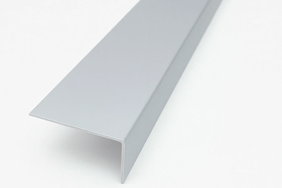 Light Grey PVC Corner Angle Trim – Internal Plastic Edge Moulding