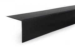 90 Degree Black PVC Corner Angle Trim – Plastic Bead