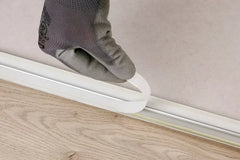 Aluminium door threshold strip self adhesive