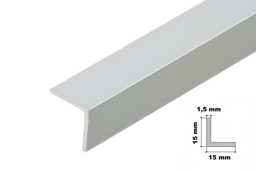 Extruded silver Aluminium Threshold – 1m Floor Joint Cover Strip