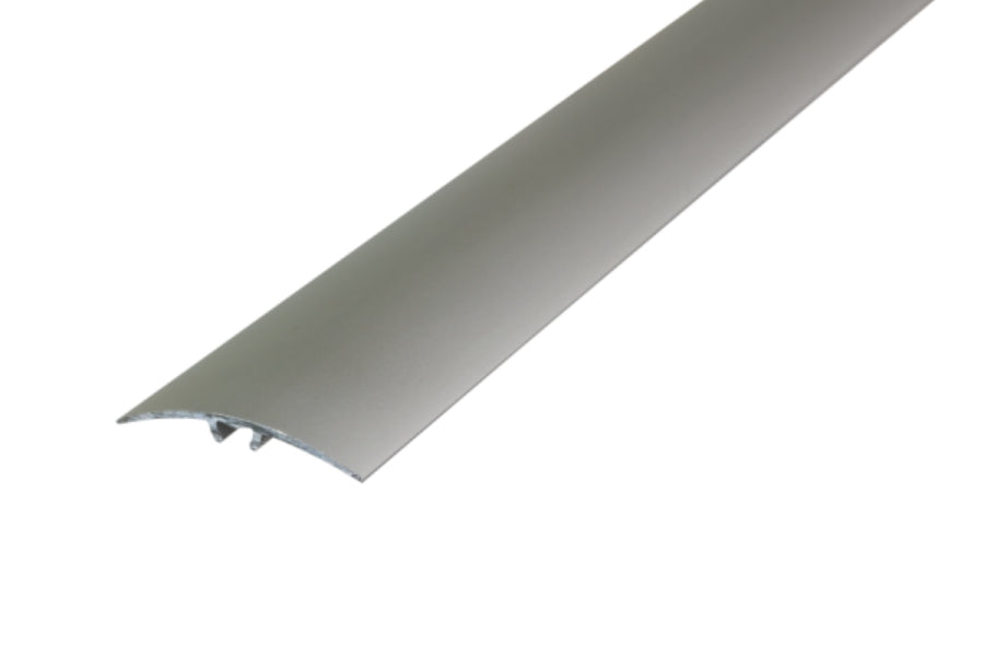 aluminium floor edging threshold bar silver finish