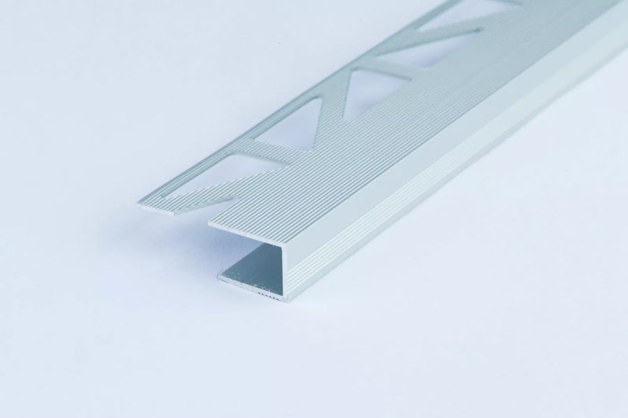 anodised aluminium stop profile for floor transitions
