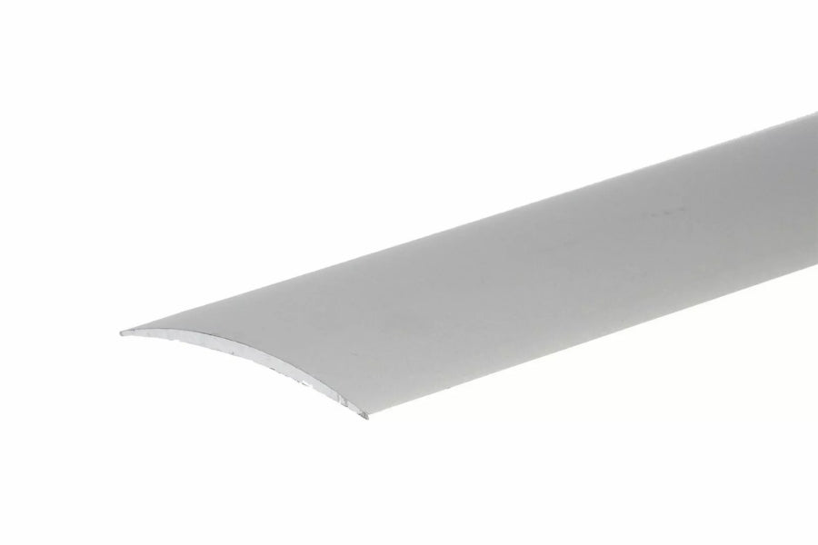 Aluminium door threshold strip 40mm x 930mm – silver anodised finish