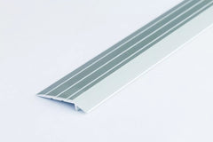 Aluminium door threshold strip 30mm silver anodised 1m length 