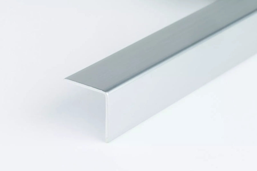 PVC Corner Angle Trim Profiles – Silver 90 Degree Plastic