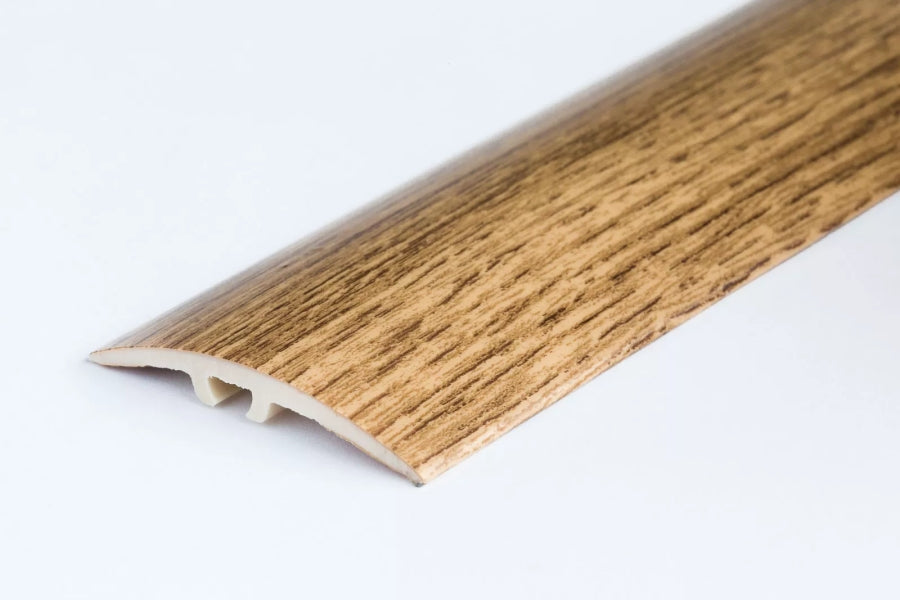 uPVC wood effect door threshold strip 30mm x 900mm smoked oak self adhesive

