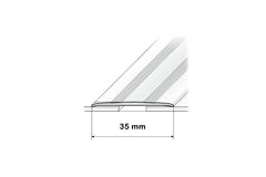 Self adhesive aluminium door threshold strip 930mm anodised