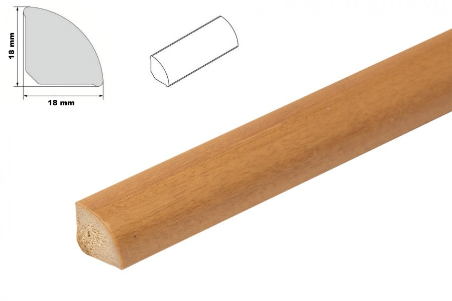 uPVC 18mm quadrant trim - willow
