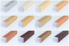 Wood Effect PVC Corner Angle Trim- 2.5 metres