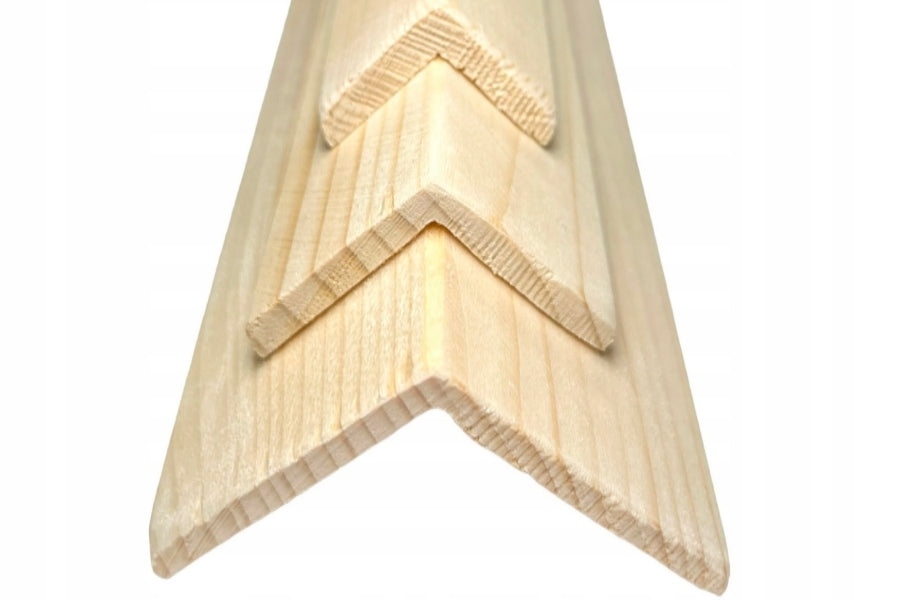 Interior Corner Bead – Pine Wood Angle Trim 90°