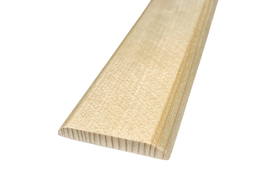 Pine wood flat trim – natural wooden moulding strip

