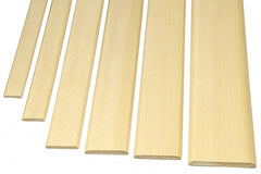 Pine wood flat trim – smooth finish beading bar

